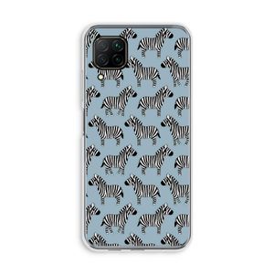 Zebra: Huawei P40 Lite Transparant Hoesje