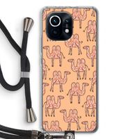 Kameel: Xiaomi Mi 11 Transparant Hoesje met koord