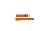 Horlogeband Universeel 804.12.16 Leder Oranje 16mm