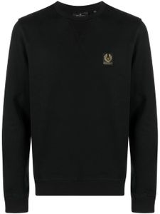 Belstaff chemise en coton à patch logo - Noir