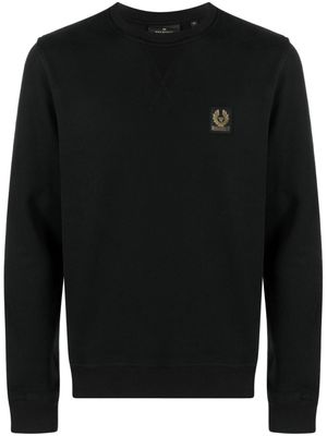 Belstaff sweat en coton à patch logo - Noir