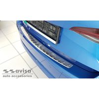 RVS Bumper beschermer passend voor Skoda Octavia IV Liftback 2020- 'Ribs' AV235769 - thumbnail