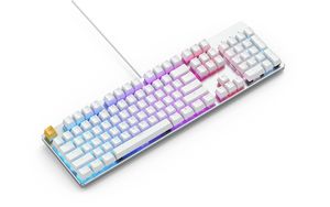 Glorious PC Gaming Race GMMK toetsenbord USB QWERTY US International Zilver, Wit