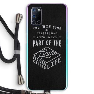 Life: Oppo A72 Transparant Hoesje met koord