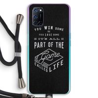 Life: Oppo A72 Transparant Hoesje met koord