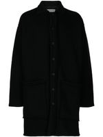 Yohji Yamamoto cardigan à col rond - Noir - thumbnail