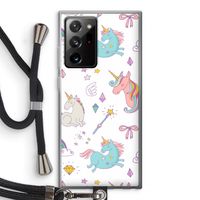 Fantasiewereld: Samsung Galaxy Note 20 Ultra / Note 20 Ultra 5G Transparant Hoesje met koord