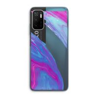 Zweverige regenboog: Xiaomi Poco M3 Pro 5G Transparant Hoesje