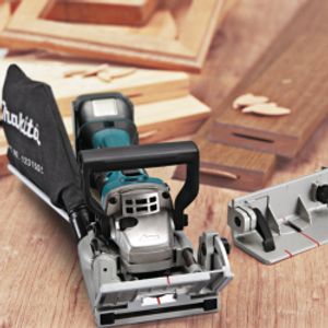 Makita DPJ180Z elektrische handschaafmachine Zwart, Roestvrijstaal 6500 RPM 18 W