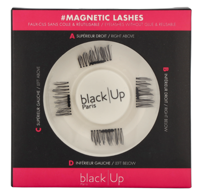 Black Up Magnetic Eyelashes 4 stuk 4 pc