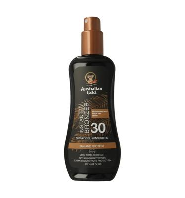 Spray gel bronzer SPF30