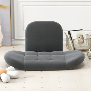 Opklapbare Speelstoel voor Volwassenen Relaxfauteuil met Verstelbare Rugleuning en Armleuningen Bank voor Spelletjes Lezen Meditatie