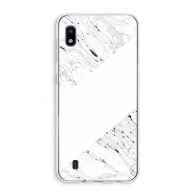 Biggest stripe: Samsung Galaxy A10 Transparant Hoesje