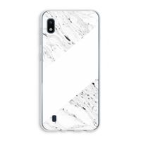 Biggest stripe: Samsung Galaxy A10 Transparant Hoesje