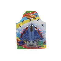 Alert Afschietvliegtuig met foam pijltjes 3 assorti