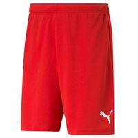 PUMA teamRISE Voetbalbroekje Rood Wit - thumbnail