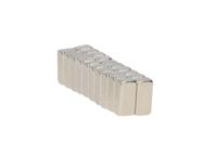 Bespaartopper Blokmagneten - vernikkeld - 20st.