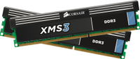 XMS3 X16GX3M2A1333C9 - Geheugen - DDR3 - 16 GB: 2 x 8 GB - 240-PIN - 1333 MHz - CL9 - thumbnail