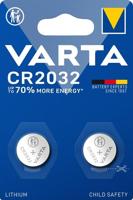 Varta cr2032 lithium knoopcel batterij 3v blister(2) - 3240362
