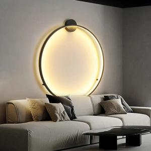 VerlichtingsHuis Essential - Minimalistische LED Ronde Wandlamp