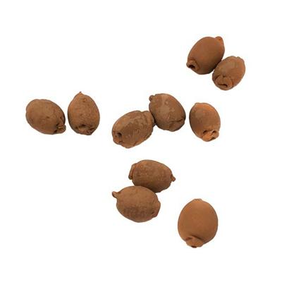 10 stuks 1:12 Mini huis speelgoed fruit simulatie Kiwi keuken accessoire mini huis speelgoed (bruin)