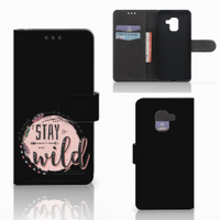 Samsung Galaxy A8 2018 Leuk Hoesje Boho Stay Wild - thumbnail