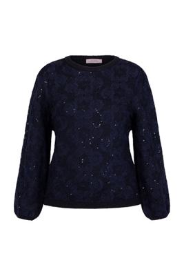 Lica lace pullover - dark blue - 13398