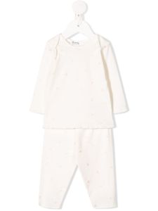 Bonpoint printed two-piece tracksuit - Blanc