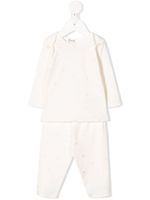 Bonpoint printed two-piece tracksuit - Blanc - thumbnail