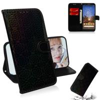 Voor Google pixel 3A effen kleur kleurrijke magnetische Buckle horizontale Flip PU lederen draagtas met houder & kaartsleuven & portemonnee & Lanyard