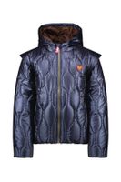 B.Nosy Meisjes winterjas gewatteerd - Navy blauw