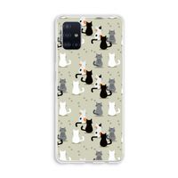 Katten: Galaxy A51 4G Transparant Hoesje