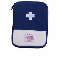 5 PCS functie draagbare EHBO kit reizen Emergency drug katoen stof geneeskunde tas pil geval splitters vak (blauw) 5 PCS functie draagbare EHBO kit reizen Emergency drug katoen stof geneeskunde tas pil geval splitters vak (blauw)