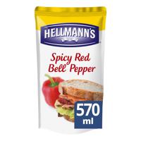 Hellmann's - Sandwich Saus Pittige Rode Paprika - 570ml - thumbnail