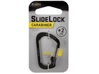 Nite ize Carabiner #2 Slidelock Black Zwart