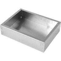 Hammond Electronics 1444-862 1444-862 Chassisbehuizing (l x b x h) 203 x 152 x 51 mm Aluminium Natuur 1 stuk(s) - thumbnail