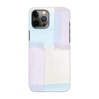 Square pastel: Volledig geprint iPhone 12 Hoesje