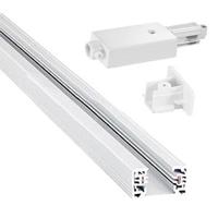 Nordlux Link Rail 1 fase 1 meter wit incl aansluitstuk - 5049100 - thumbnail