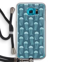 Kwallie: Samsung Galaxy S6 Transparant Hoesje met koord