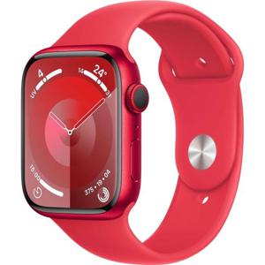 Apple Watch 9 Cell 45mm alu (PRODUCT)RED sportband M/L
