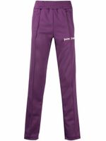 Palm Angels pantalon de jogging à rayures latérales - Violet - thumbnail