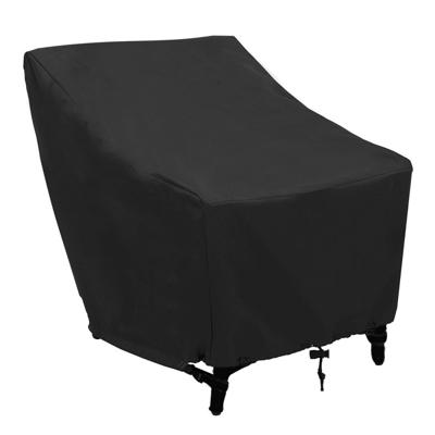 Outdoor waterdicht stofbestendig Oxford doek vouwen tafel stoelen beschermende tas meubilair set cover grootte: 102x79x70cm (zwart)
