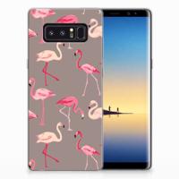 Samsung Galaxy Note 8 | TPU Hoesje | Flamingo