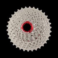 SunRace cassette csrz800 12v 11-34t zilver/rood