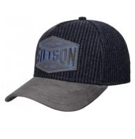 Stetson Trucker Pet Goat Suede Wol Blauw