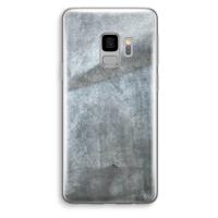 Grey Stone: Samsung Galaxy S9 Transparant Hoesje - thumbnail