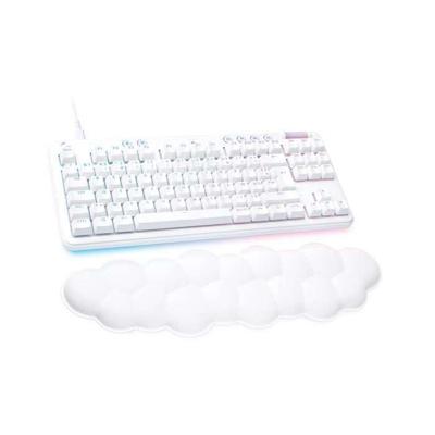 Logitech G - Gaming-toetsenbord - G713 Bedraad mechanisch tactiel (GX bruin) met polssteun - White Mist