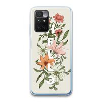 Hello bloemen: Xiaomi Redmi 10 Transparant Hoesje