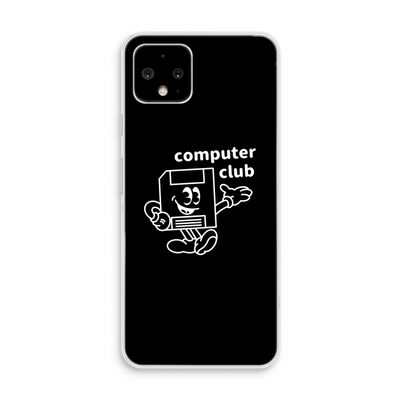 Floppyhead: Pixel 4 Transparant Hoesje