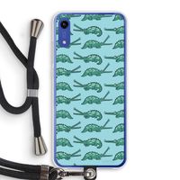 Kroko: Honor Play 8A Transparant Hoesje met koord